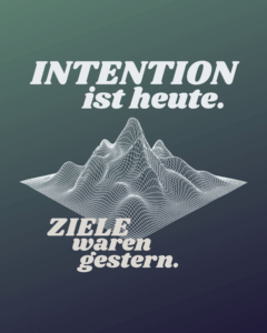 Intention vs. Ziel